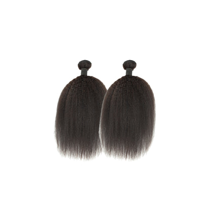 2 Weft Bundle: Jada Cambodian Kinky Straight - Traditional Weft Bundles