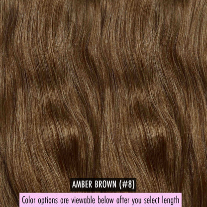 Emily Cambodian Silky Straight - InVisiRoot® Crown Pieces
