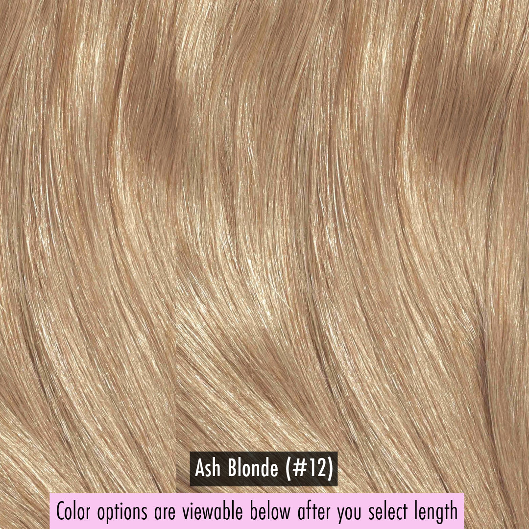 Emily Cambodian Silky Straight - InVisiRoot® Crown Pieces