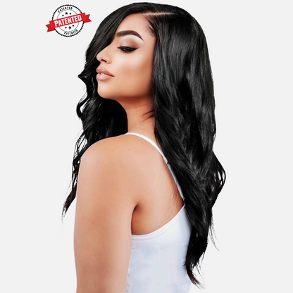 Jazzmine Cambodian Silky Straight - InVisiRoot® Crown Pieces