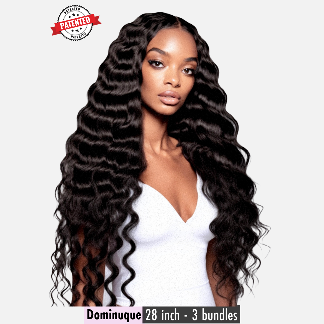 Dominique - Cambodian Deep Body Wavy - InVisiRoot® Clip-in