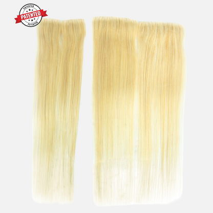 Blonde Cambodian Silky Straight - InVisiRoot® Crown Pieces