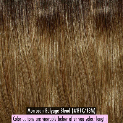 Emily Cambodian Silky Straight - InVisiRoot® Crown Pieces