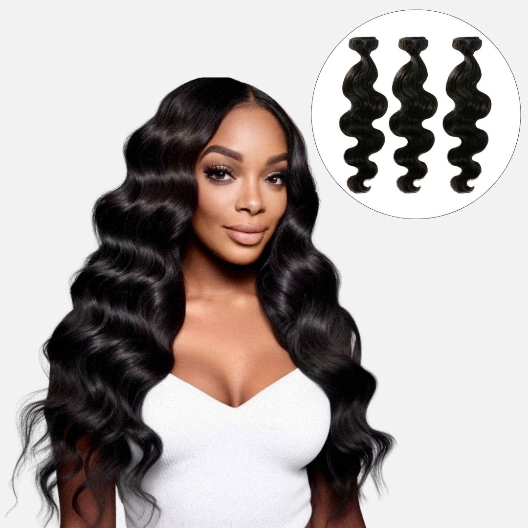 3 Weft Bundle: Dawn - Body Wavy Cambodian - Traditional Weft Bundles