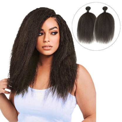 2 Weft Bundle: Jada Cambodian Kinky Straight - Traditional Weft Bundles