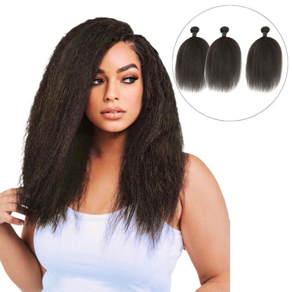 3 Weft Bundle: Jada Cambodian Kinky Straight - Traditional Weft Bundles