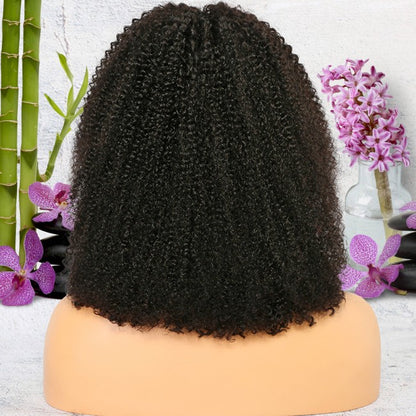 Nicole (4a Kinky Curly) -  Virgin Burmese Hair - 10 Minute Sew-in™️ U Part Wig & Optional InVisiRoot® Closure