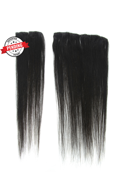 Jazzmine Cambodian Silky Straight - InVisiRoot® Crown Pieces
