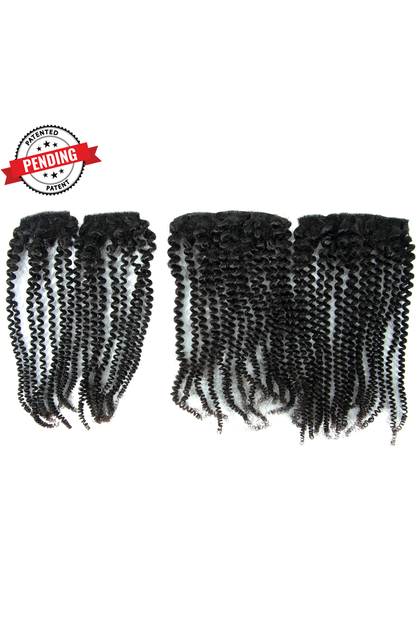 Jennifer Burmese 4c Kinky Coily - InVisiRoot® Crown Pieces